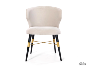 MARY - Upholstered leather restaurant chair _ Able