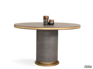 NICOLA - MDF with Solid Surface tabletop dining table _ Able