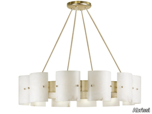ATLANTE CLASSIC - Handmade alabaster pendant lamp _ Abrissi
