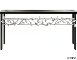 EDEN - Rectangular metal console table _ Abrissi