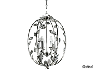 FOLIAGE OVAL - Metal pendant lamp _ Abrissi