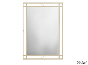 MONDO RECTANGULAR - Rectangular wall-mounted mirror _ Abrissi