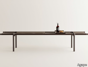 RENDEZ-VOUS - Bench with cork ropes _ Agape