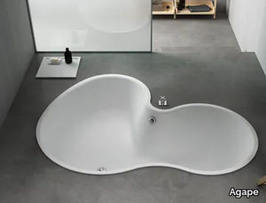 DR - Built-in Solid Surface bathtub _ Agape