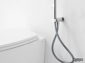 HYDRO IDROBIDET - Stainless steel toilet-jet handspray _ Agape