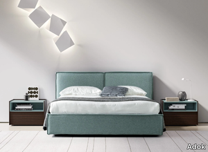 CLOUD - Fabric double bed _ Adok