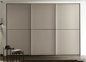 INTERMEZZO - Wooden wardrobe with sliding doors _ Adok