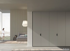 LINE - Sectional wooden wardrobe _ Adok