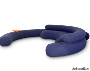 NEFELIBATA 6 - Modular expanded polyurethane sofa _ Adrenalina