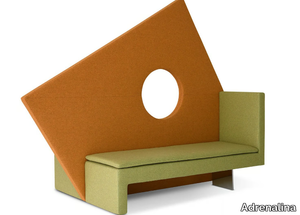 MICROMEGA DD9 - Sectional high-back fabric sofa _ Adrenalina