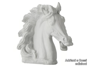 HORSE HEAD - Plaster sculpture _ Adriani e Rossi edizioni