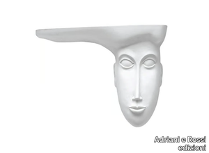 FACE - Ceramic wall shelf _ Adriani e Rossi edizioni