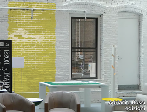 GREEN STREET - Brick effect vinyl wallpaper _ Adriani e Rossi edizioni