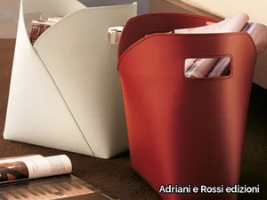 OPEN - Eco-leather magazine rack _ Adriani e Rossi edizioni