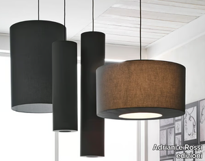 CILINDRO - Fabric pendant lamp _ Adriani e Rossi edizioni