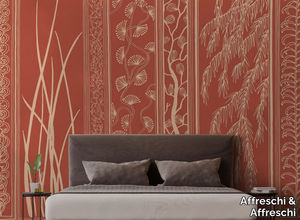 SEASON 1 KW0606 - Ecological Plaster backing wallpaper with floral pattern _ Affreschi & Affreschi