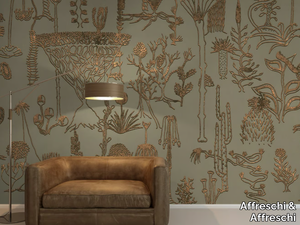 SEASON 1 KW0706 - Ecological Plaster backing wallpaper with floral pattern _ Affreschi & Affreschi