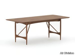 AVIATOR - Rectangular solid wood table _ Air Division