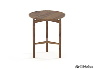 AVIATOR - Round solid wood coffee table _ Air Division