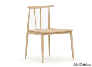 KAY - Solid wood chair _ Air Division