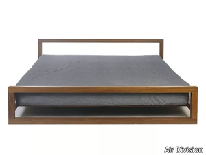 LUMBER - Solid wood double bed _ Air Division