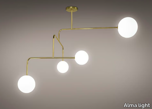 CONSTELLATION - LED brass pendant lamp _ Alma light