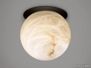 TRIBECA - Alabaster ceiling lamp _ Alma light