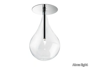 DROP DOWNLIGHT LED - LED glass ceiling lamp _ Alma light