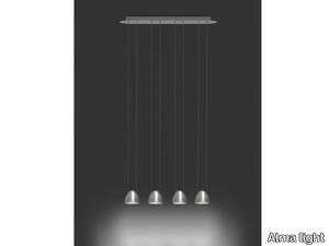 LED OVAL - LED metal pendant lamp _ Alma light