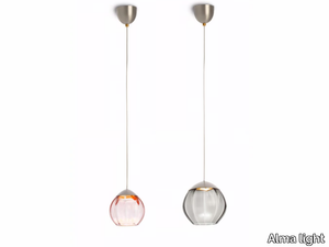 SOFT 59001 - LED glass pendant lamp _ Alma light