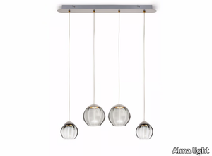 SOFT 59004 - LED glass pendant lamp _ Alma light