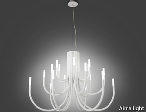 THEPALM 5190/18 - LED iron chandelier _ Alma light