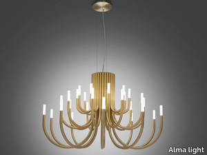THEPALM 5190/30 - LED iron chandelier _ Alma light