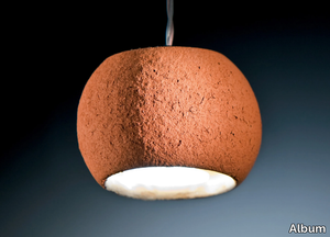 MARTE - LED terracotta pendant lamp _ Album