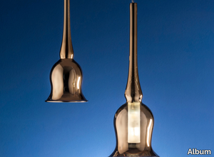 BUCANEVE XL - LED handmade Borosilicate glass pendant lamp _ Album