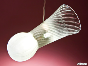 COMETA - LED Borosilicate glass pendant lamp _ Album