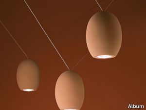 PATATA - LED Borosilicate glass pendant lamp _ Album