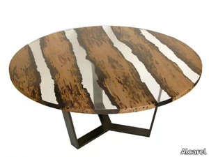 CHIMENTI - Round dining table _ Alcarol