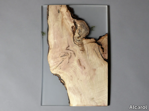 UNDERGROWTH LAYER WALL ART - Solid wood and resin painting _ Alcarol