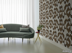 ALBERS - Geometric fire retardant non-woven paper wallpaper _ Aldeco