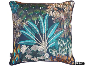 BELLE TERRE Blue Lac d'Annecy - Square cushion _ Aldeco