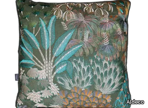 BELLE TERRE Green Fontenay-sous-Bois - Square cushion _ Aldeco