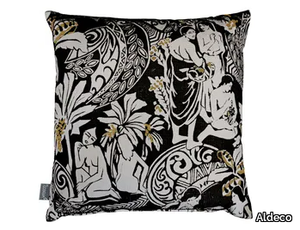 DEMOISELLES IN/OUTDOOR FR Exotic Night - Square motif cushion _ Aldeco