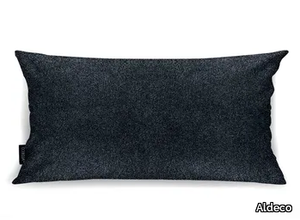 VELLUTINO FR Blue Stone - Solid-color rectangular cushion _ Aldeco