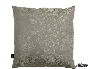 MINERAL Natural Shade Stone - Square motif cushion _ Aldeco