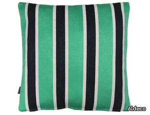 CABANA Fresh Mint Blue - Striped square cushion _ Aldeco