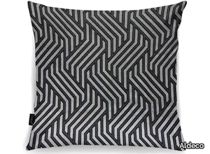 MODERNIST JACQUARD VELVET Chicory Coffee - Square cushion _ Aldeco