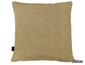 SAL Nugget Yellow - Solid-color square cushion _ Aldeco