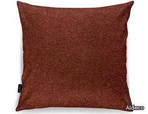 MOHAIRMANIA Summer Fig - Square solid-color cushion _ Aldeco