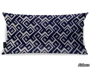 ANNI JACQUARD VELVET Navy Blue Linen - Cushion _ Aldeco